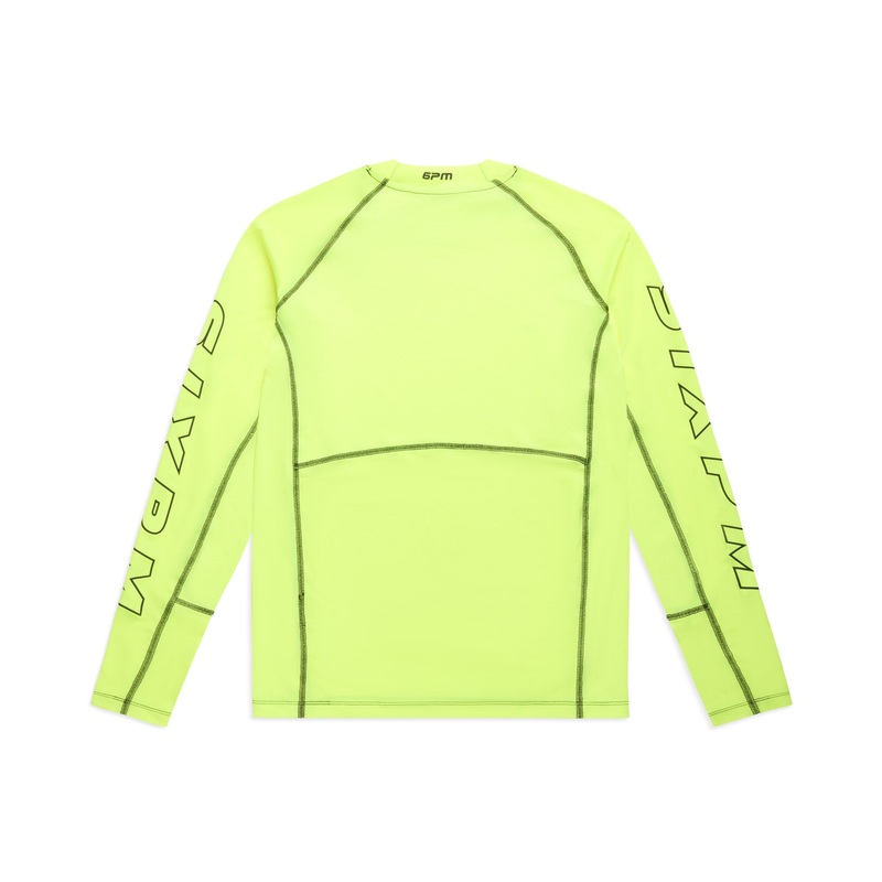 6PM SPORTS LONGSLEEVE NEON YELLOW