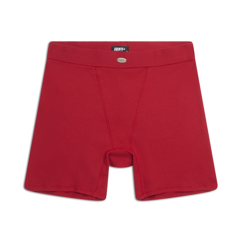 WMNS BOXER SHORTS CRANBERRY RED