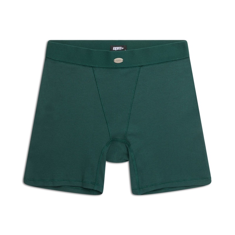 WMNS BOXER SHORTS EVERGREEN