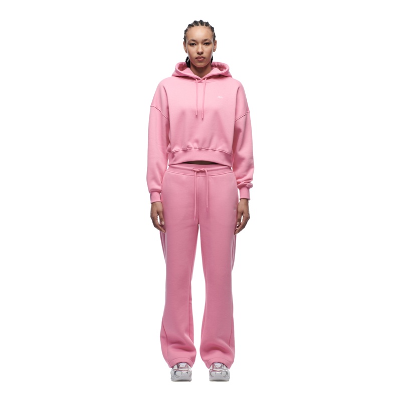 WMNS CROPPED HOODIE BUBBLEGLOW