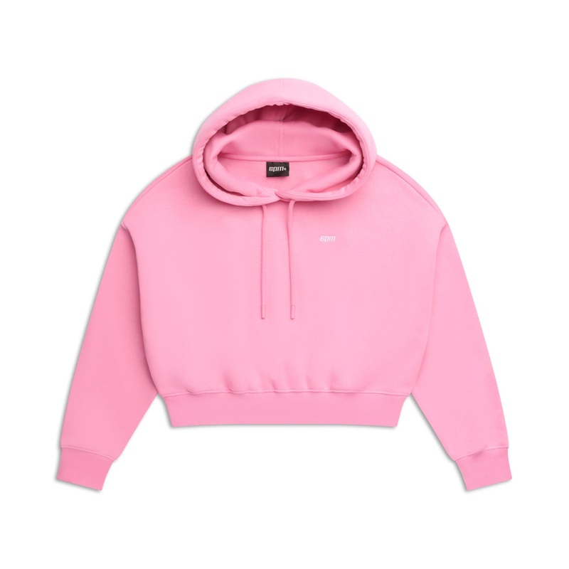 WMNS CROPPED HOODIE BUBBLEGLOW