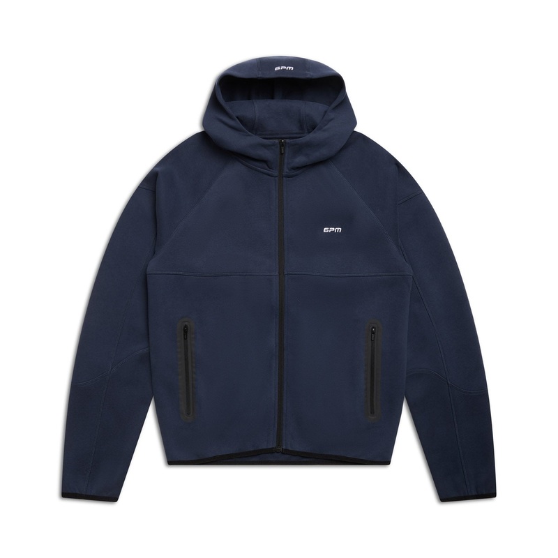 HOODED ROADMAN JACKET NAVY