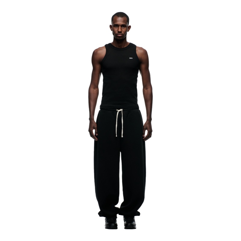 X-TRA WIDE CUFF JOGGER BLACK